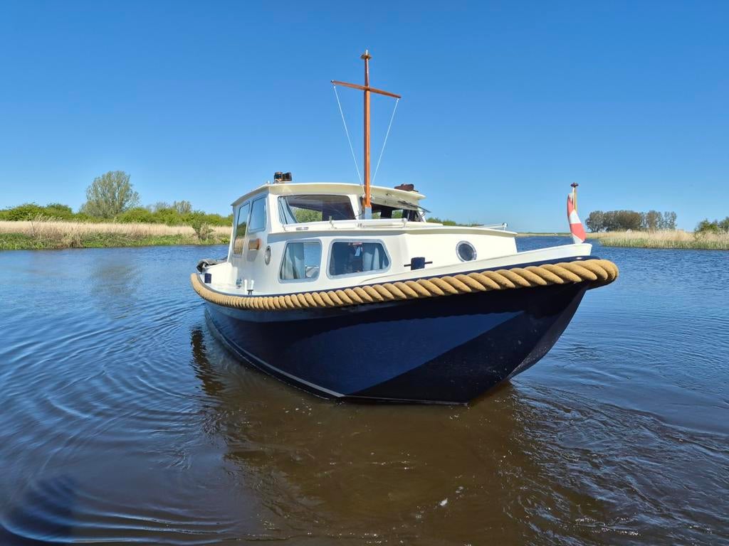 Mooie knikspant vlet OK, Watersport en Boten, Motorboten en Motorjachten, Ophalen of Verzenden