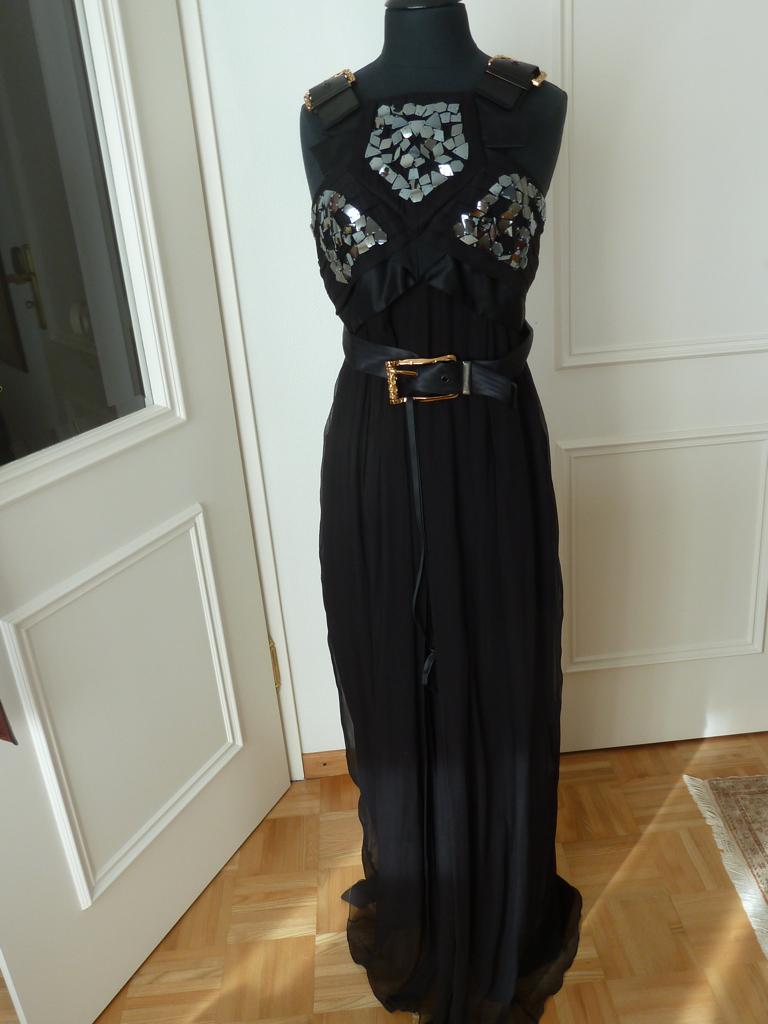 Paule Ka Paris Couture zwart zijden avondjurk, stoer + sexy, Kleding | Dames, Galajurk, Verzenden, Zwart, Nieuw