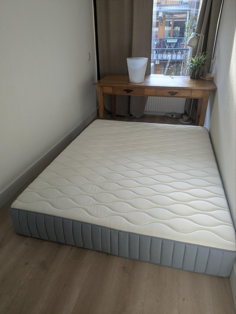 Matras ikea, Ophalen, Blauw, Tweepersoons, Zo goed als nieuw