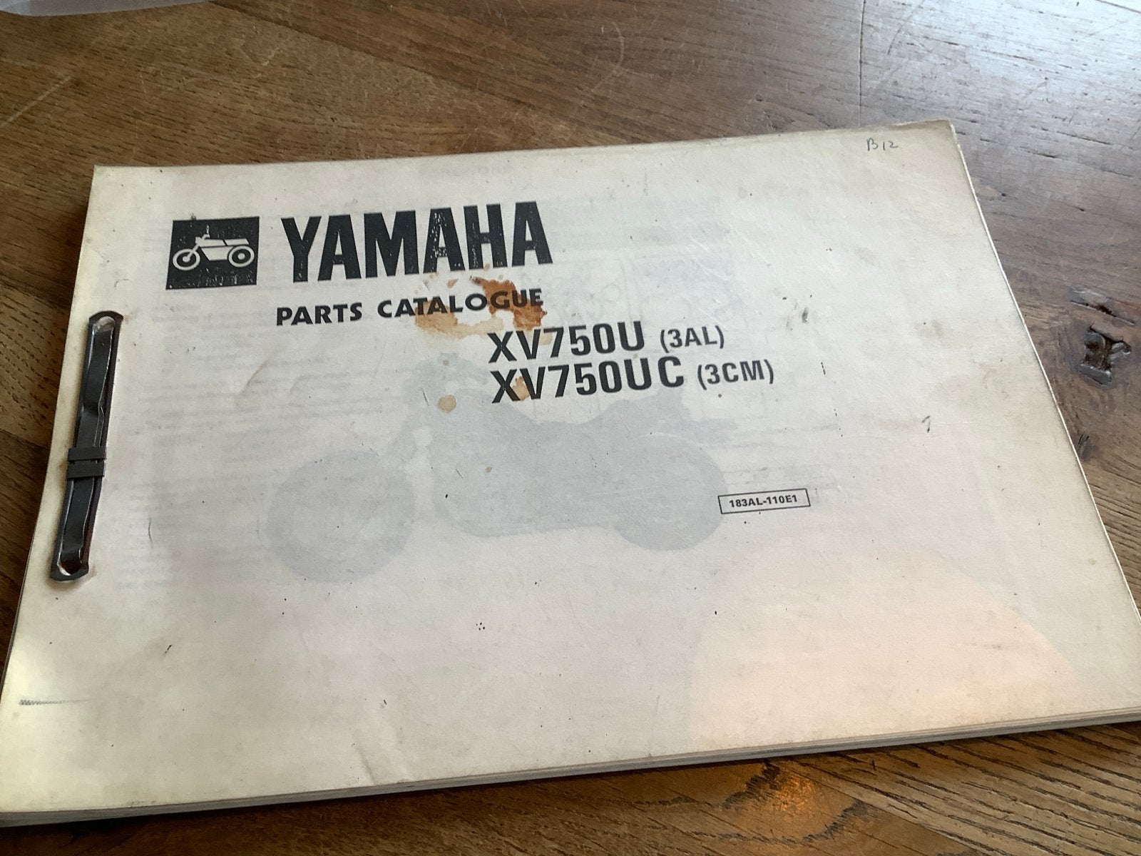 Yamaha XV750U XV750UC Onderdelen Catalogus. (419), Verzenden, Yamaha