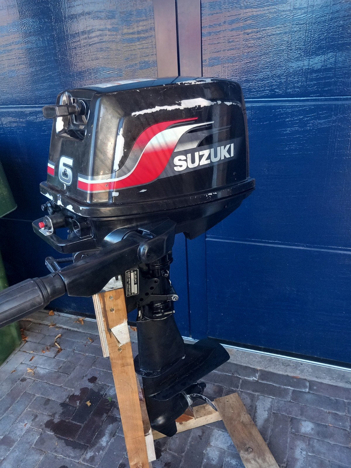 Suzuki 6pk buitenboordmotor, Watersport en Boten, Ophalen, Zo goed als nieuw, Motor en Techniek, Zeilboot of Motorboot