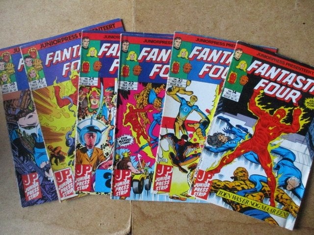 adv8240 fantastic four, Eén comic, Ophalen, Gelezen, Overige gebieden