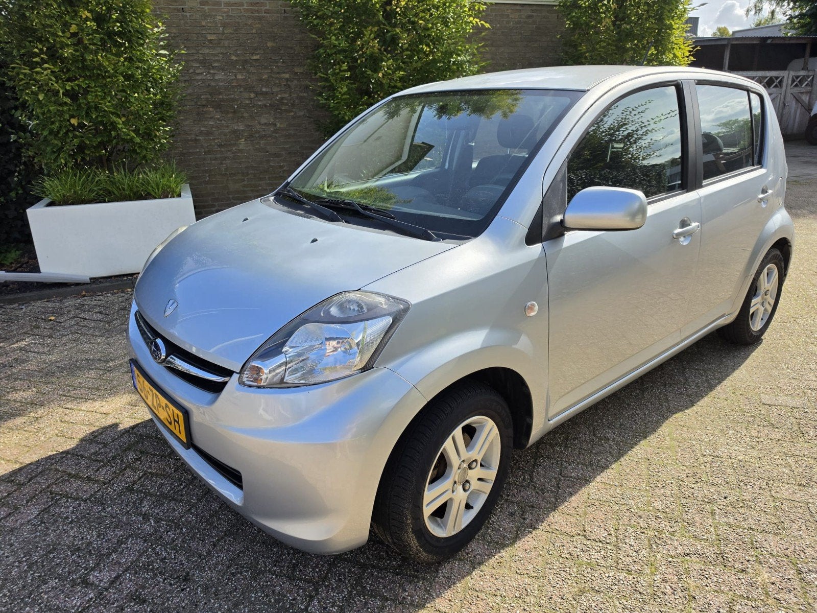 Subaru Justy 1.0 2008 Grijs Airco 62212 NAP 1ste eigenaar, Auto's, Voorwielaandrijving, Justy, Stof, Origineel Nederlands
