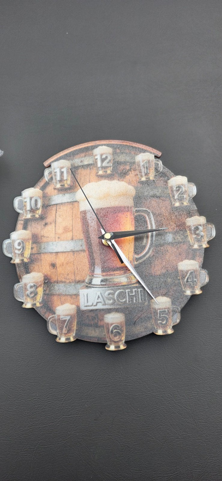 Wandklok met bierpul design - Laschi, Verzenden