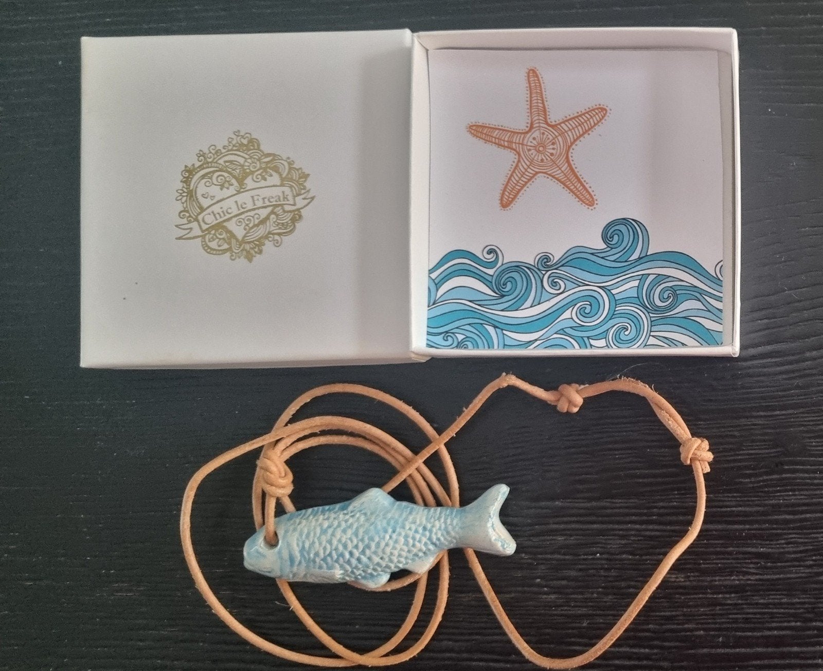 nieuwe unieke ketting van Chic le Freak, Ophalen of Verzenden, Nieuw, Overige materialen