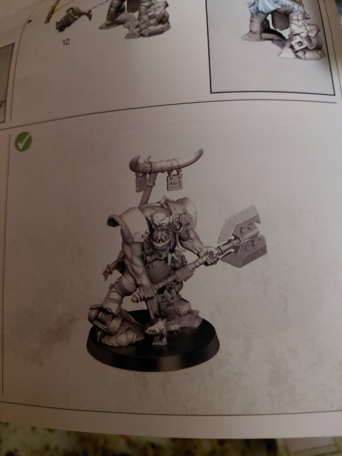 Warhammer 40K Orks Bigboss Figuur - Nieuw, Figuurtje(s), Nieuw, Ophalen of Verzenden, Warhammer 40000