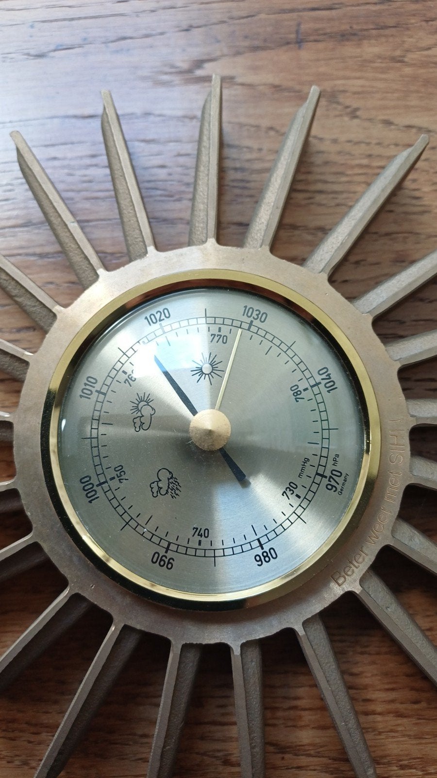Barometer in originele pompwaaier van Sihi pomp, Ophalen of Verzenden