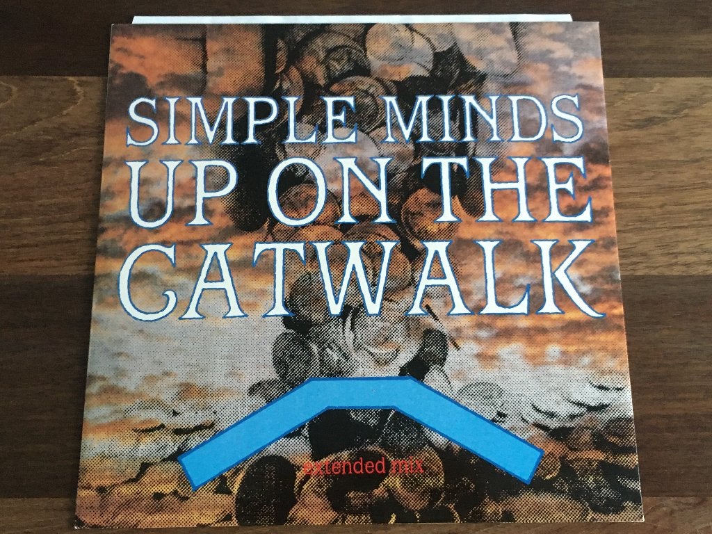 Vinyl Maxisingle Simple Minds Up On The Catwalk UK, Gebruikt, Ophalen of Verzenden, Pop, EP