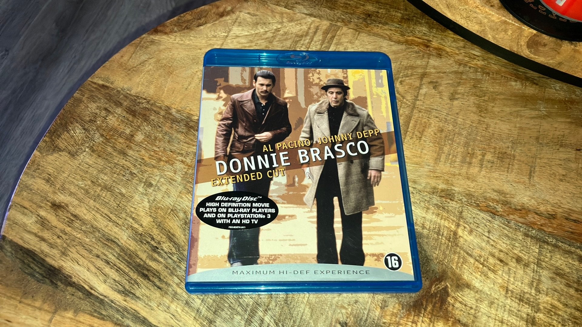 Donnie Brasco Extended Cut Blu-ray, Ophalen of Verzenden, Zo goed als nieuw, Actie