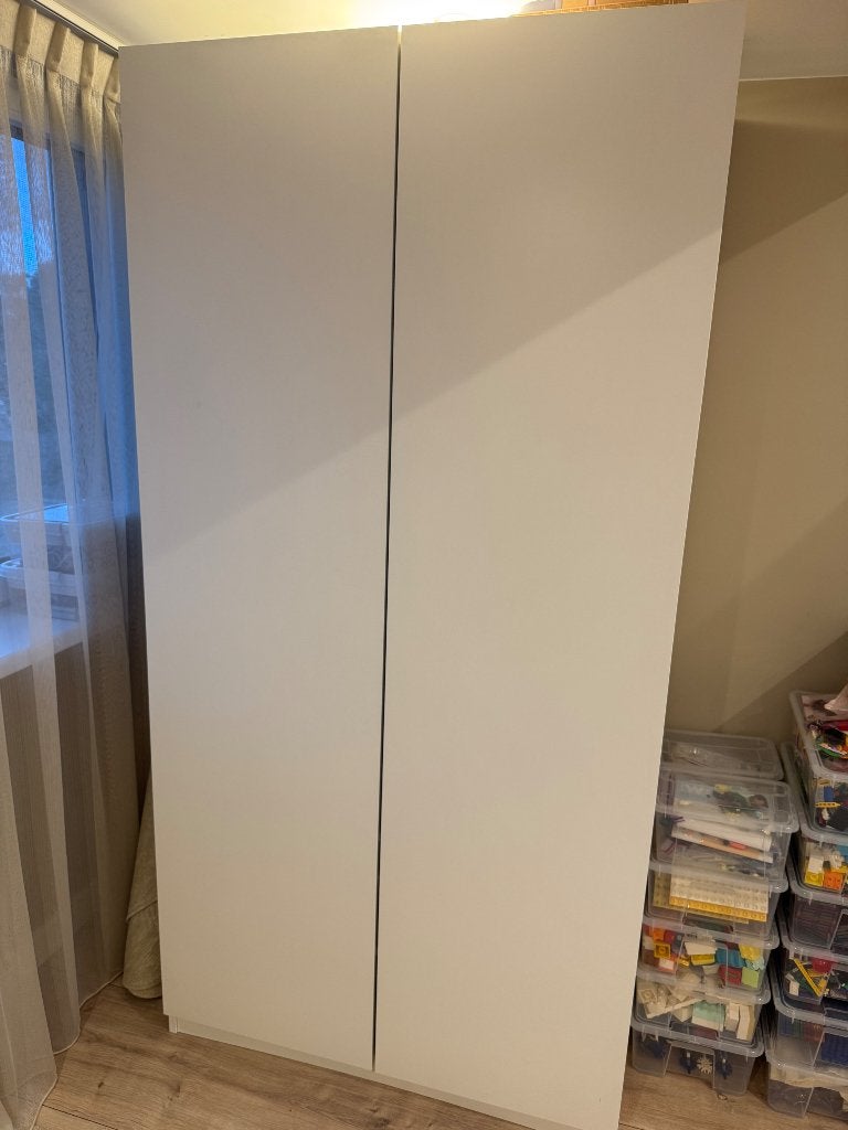 IKEA pax kast 2 deurs, Ophalen, Gebruikt, 100 tot 150 cm, Met plank(en)