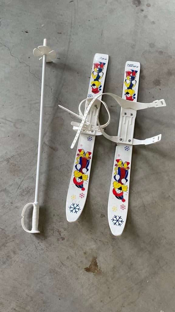Kinderski's inclusief stokken - Ideaal voor de kleintjes!, Gebruikt, Skiën, Minder dan 100 cm, Ski's