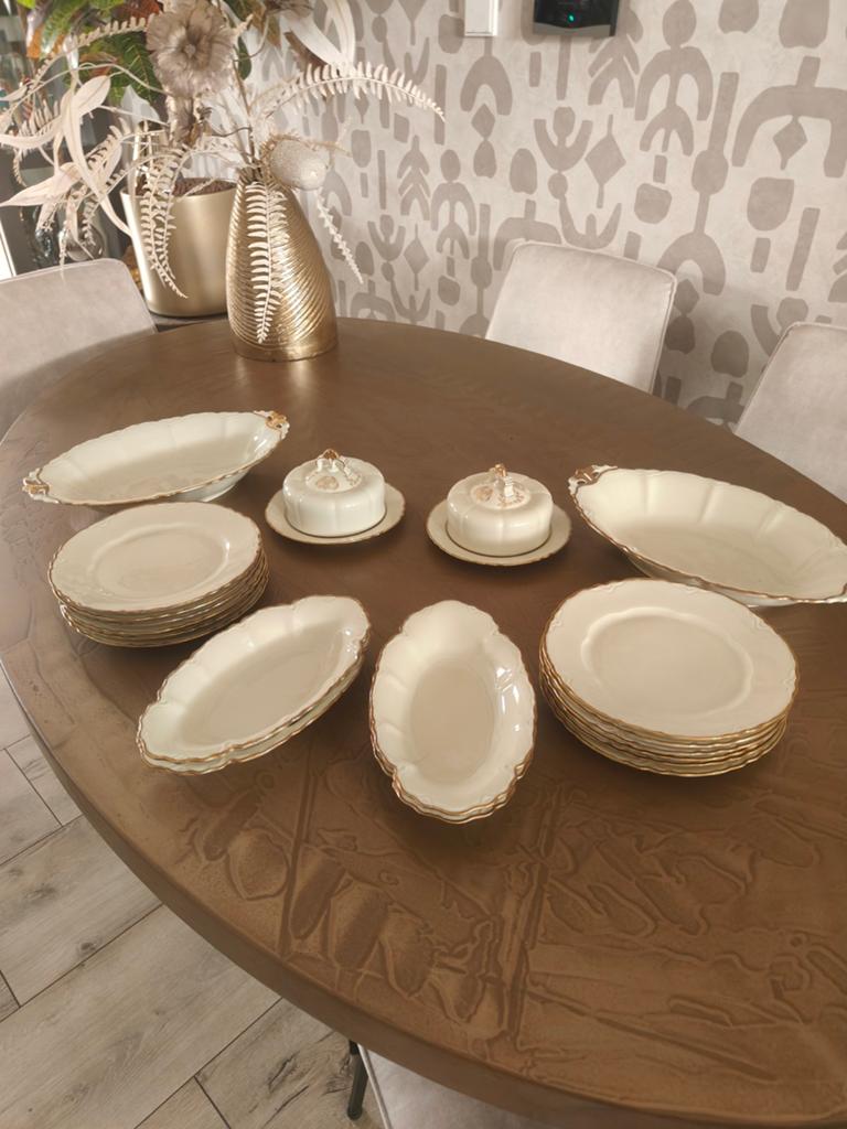 Schönwald Servies - Wit met Gouden Rand, Ophalen of Verzenden, Zo goed als nieuw, Wit, Overige materialen