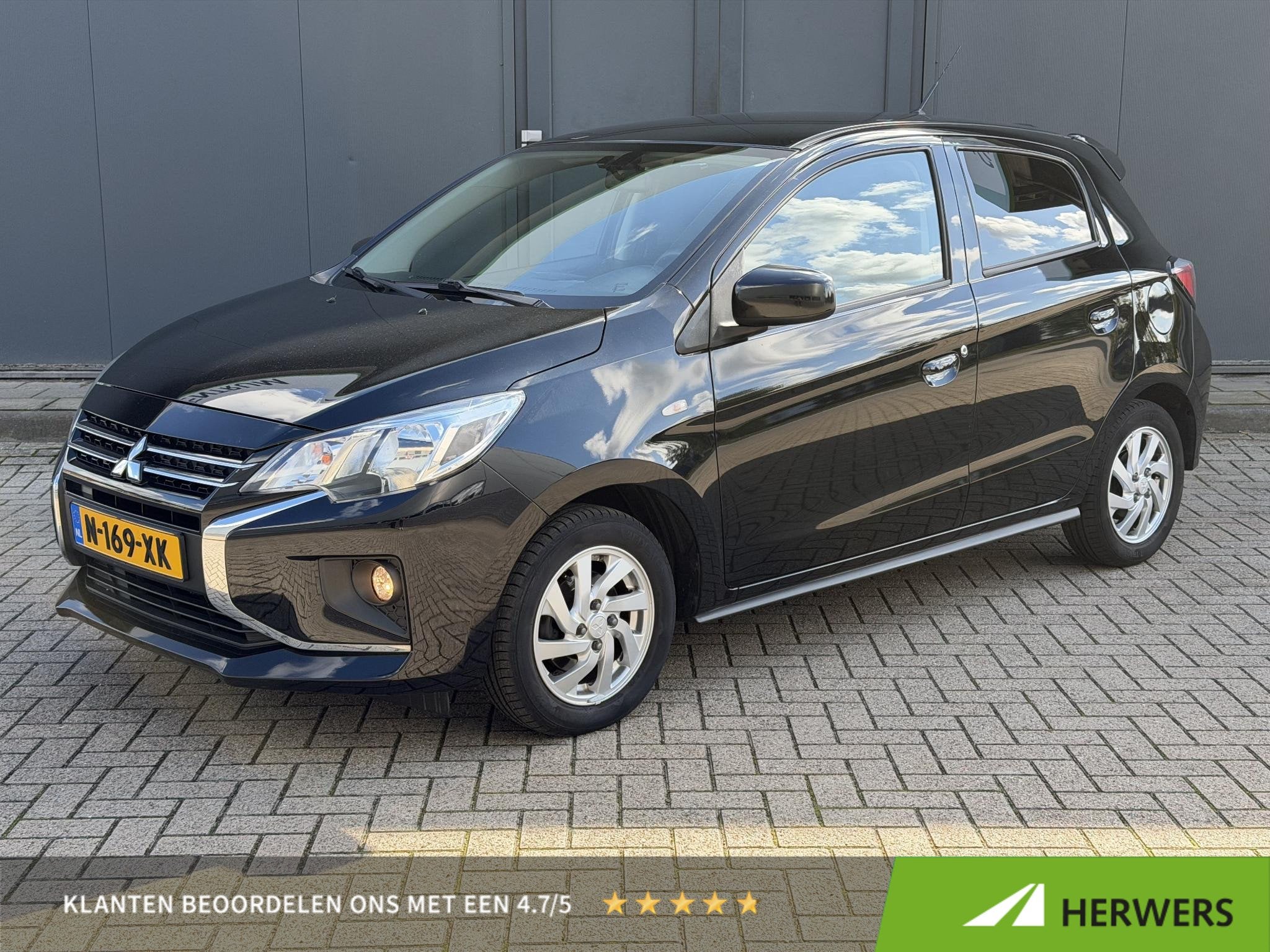 Mitsubishi Space Star 1.2 Intense / 1e Eigenaar / NAP Logisc, Stof, Gebruikt, Zwart, Origineel Nederlands
