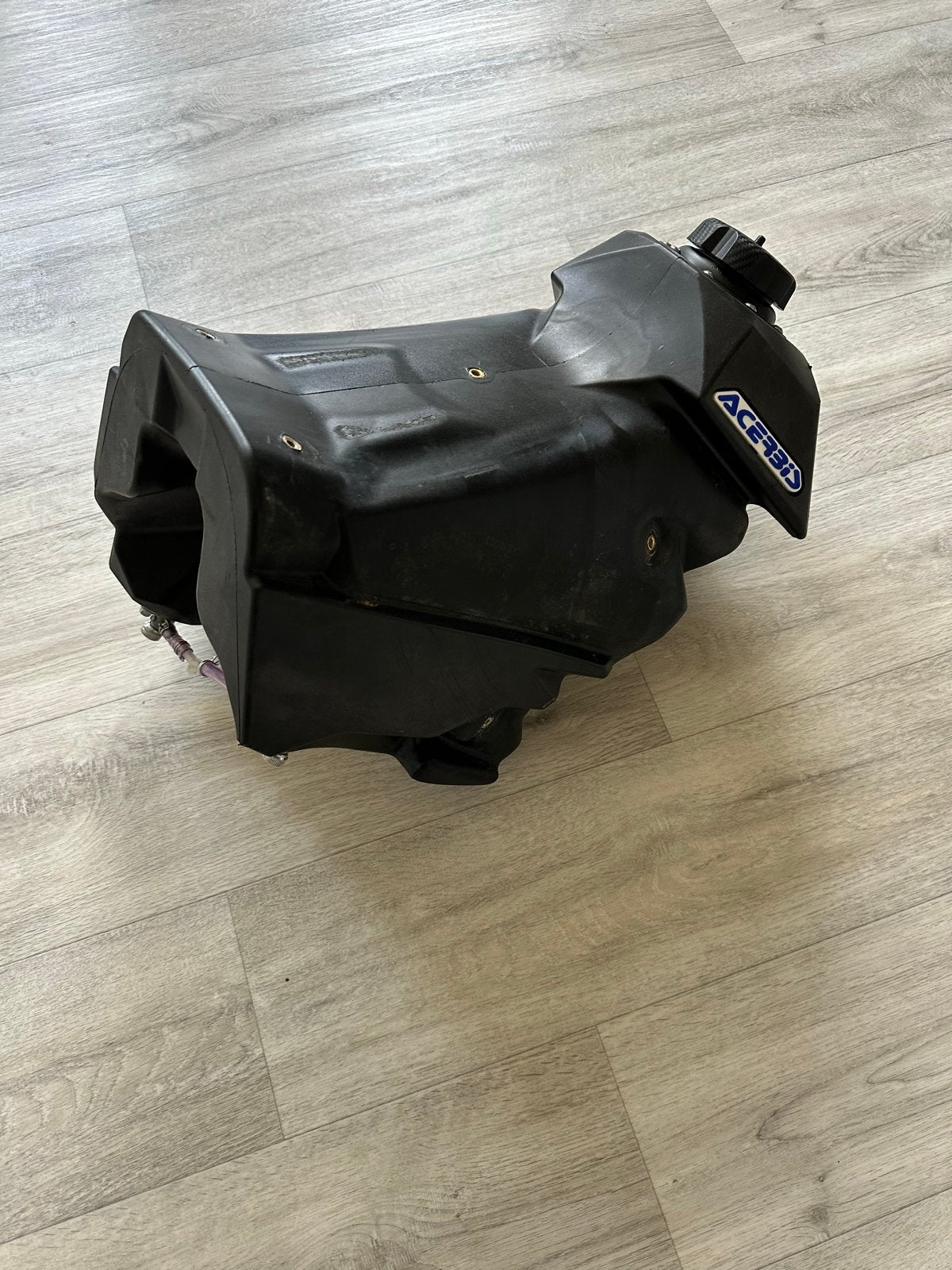 Acerbis 12L brandstoftank zwart voor Yamaha YZ250, Motoren, Ophalen of Verzenden, Gebruikt