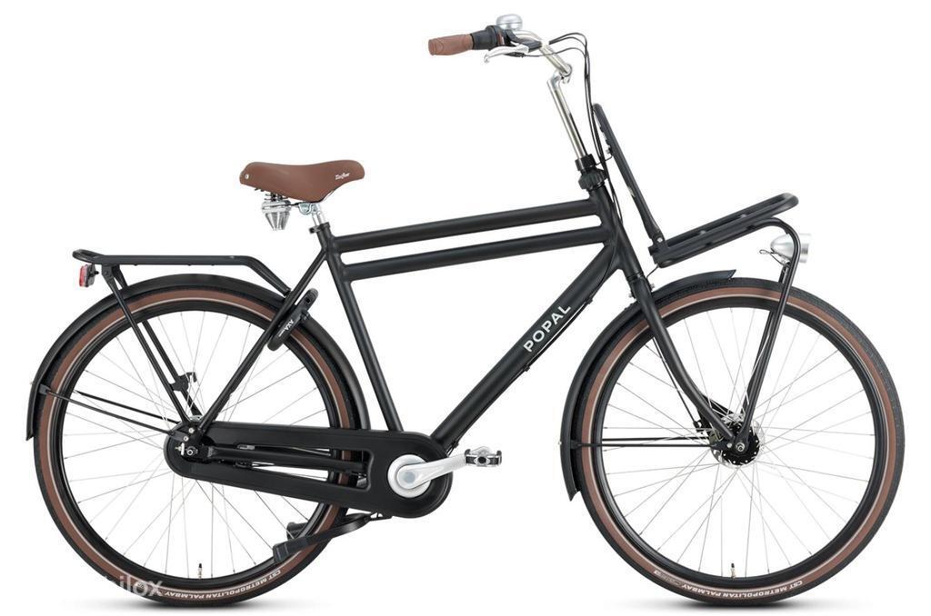 Popal Daily Dutch Prestige 28"/61/Mat zwart/7ver - Garantie/, Fietsen en Brommers, Fietsen | Heren | Herenfietsen, Overige merken