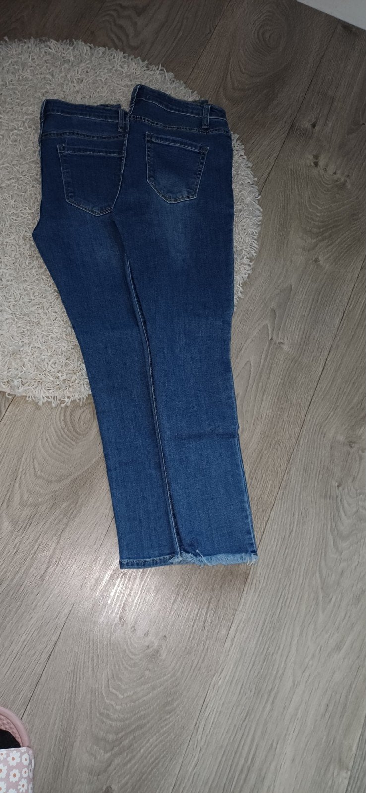 Nina Carter Jeans - Blauw - Maat L/40, Kleding | Dames, Ophalen, Blauw, W30 - W32 (confectie 38/40), Nina Carter