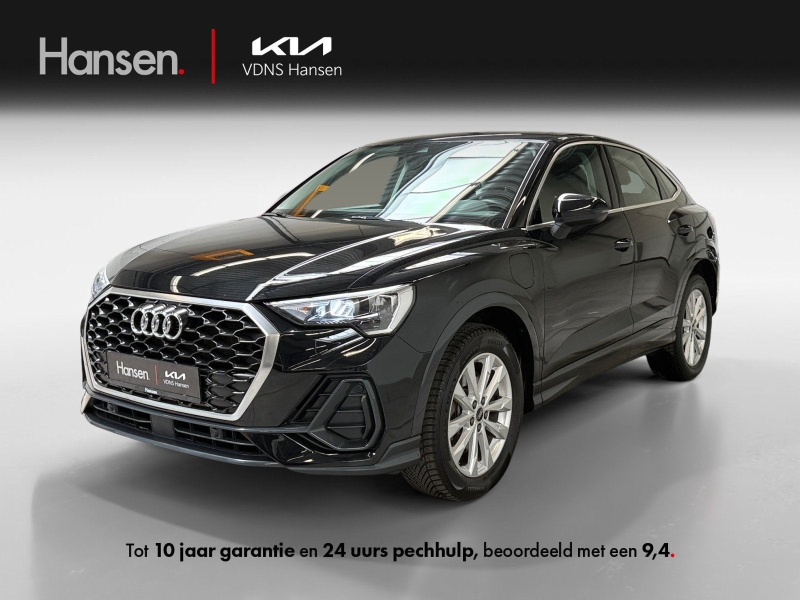 Audi Q3 Sportback 45 TFSI e S Edition I Leder I Stoelverwarm, Auto's, Audi, Parkeersensor, Gebruikt, 245 pk, Hybride Elektrisch/Benzine