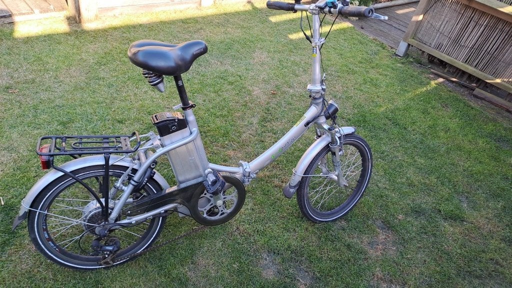 elektrische vouwfiets zo goed als nieuw, Fietsen en Brommers, Elektrische fietsen, Zo goed als nieuw, 47 tot 51 cm, 50 km per accu of meer