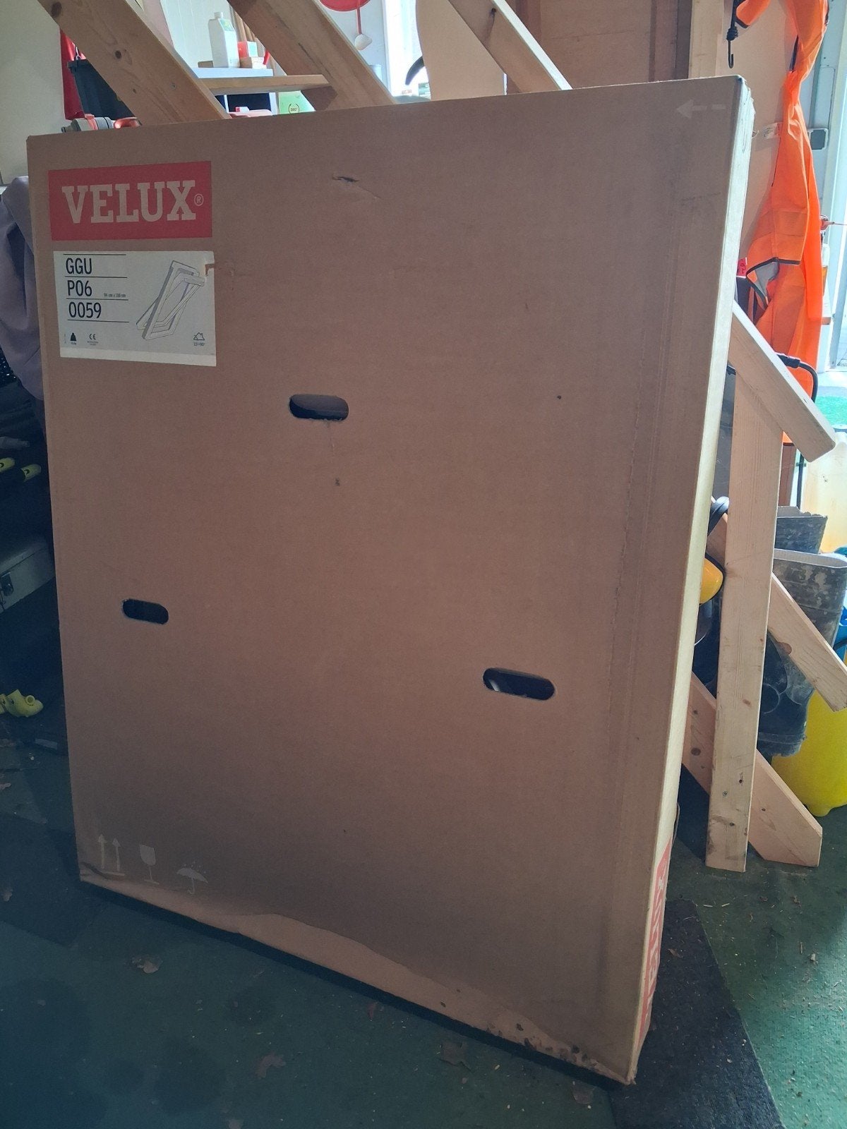 Velux GGU P06 Dakraam - Nieuw in doos, Ophalen, 80 tot 120 cm, 80 tot 120 cm, Nieuw