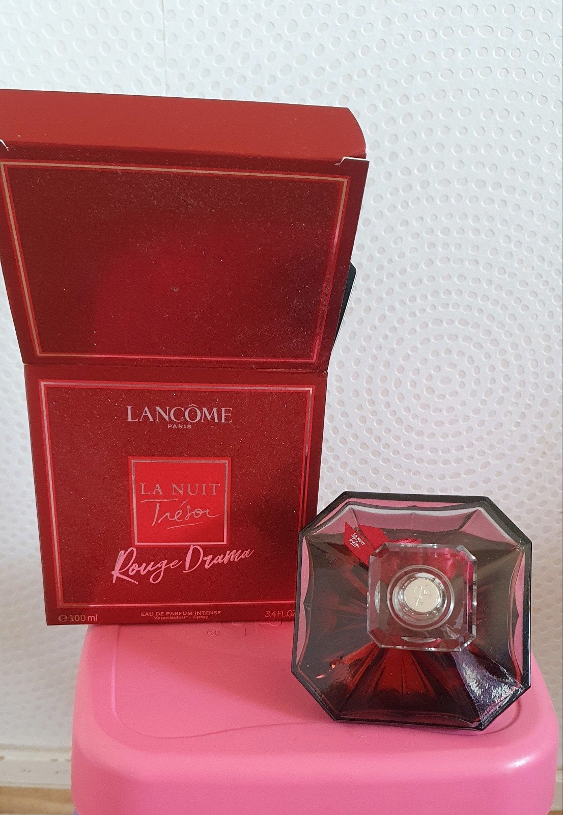 Lancome La nuit tresor rouge drama 100ml edp origineel, Ophalen of Verzenden, Nieuw