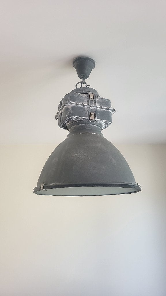 Eettafel lamp, Ophalen, Gebruikt, Industrieel