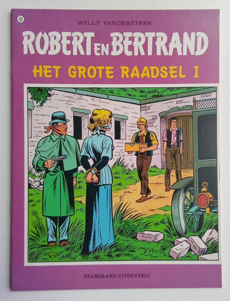 Robert en Bertrand - Deel 53 - W.Vandersteen, Gelezen, W. Vandersteen, Eén stripboek, Ophalen of Verzenden