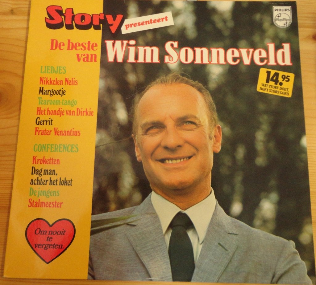Wim Sonneveld (LP), LP, Gebruikt, Ophalen of Verzenden, Levenslied of Smartlap