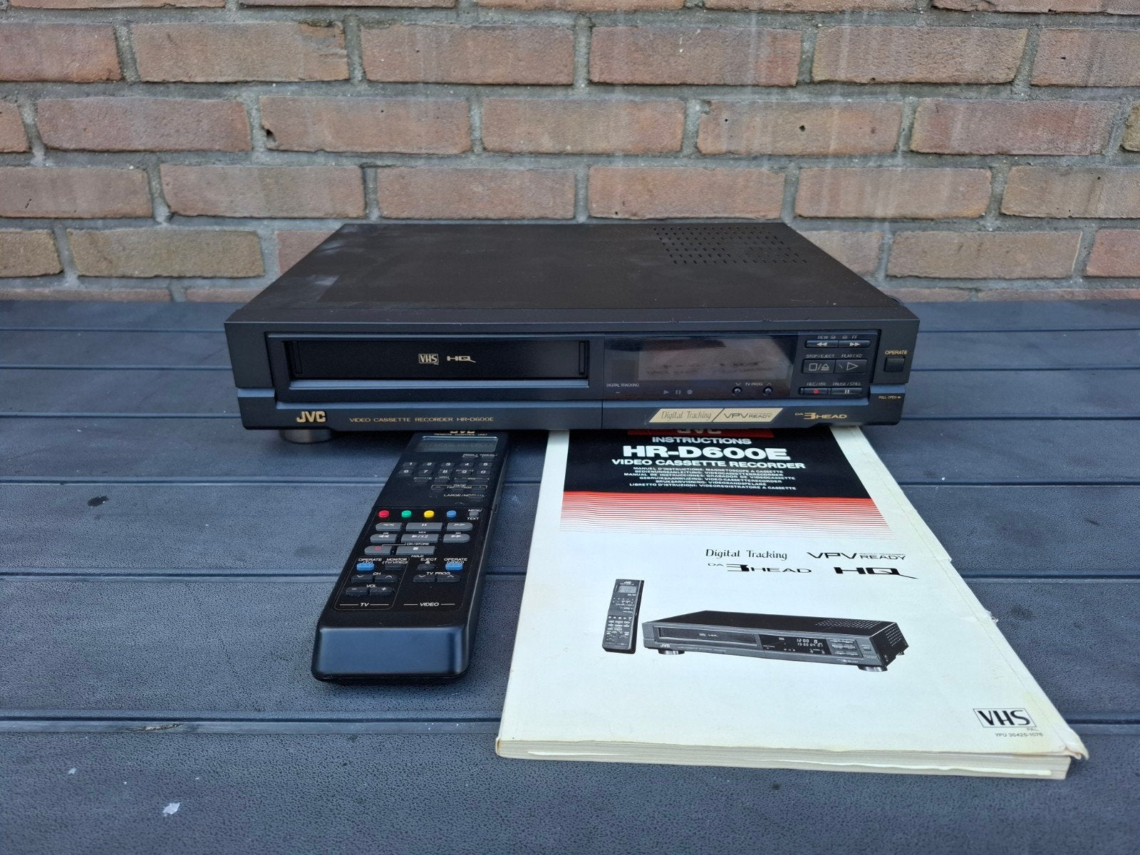 Jvc hr-d600e videorecorder, Audio, Tv en Foto, Ophalen of Verzenden, JVC