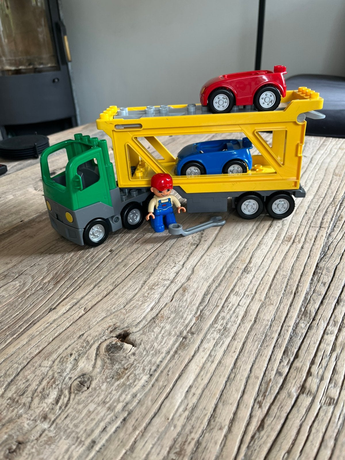 DUPLO Autotransport 5684, Ophalen of Verzenden, Zo goed als nieuw
