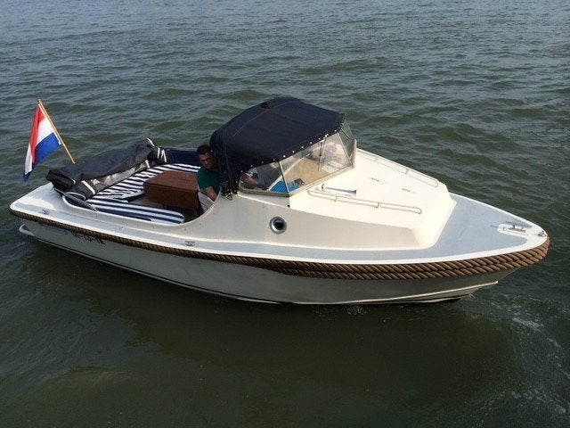 Snel varende aluminium sloep / motorboot, Watersport en Boten, 70 cm, Binnenboordmotor, Diesel, Aluminium