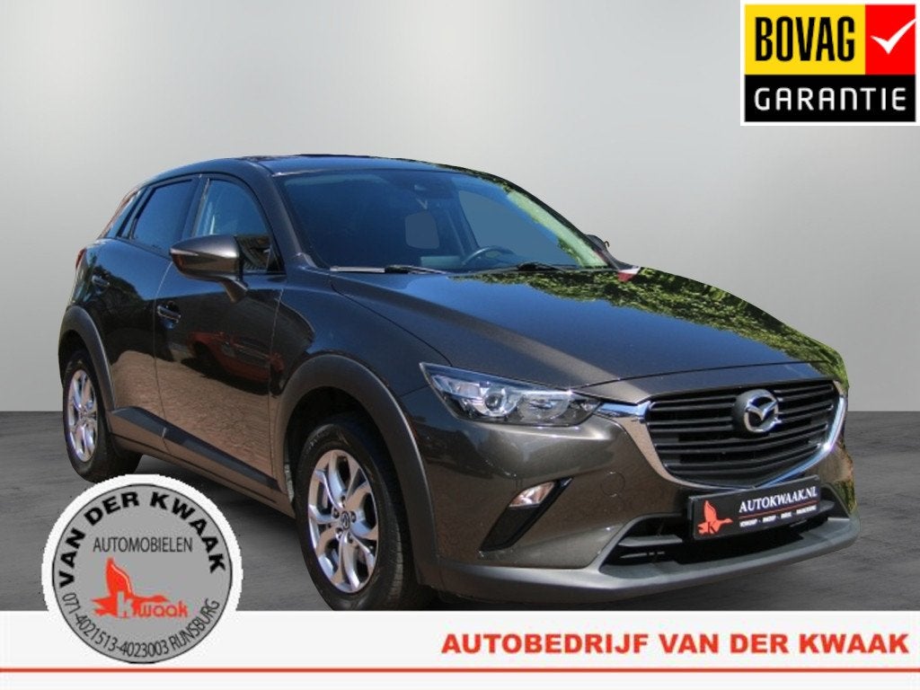 Mazda CX-3 2.0 SAG 120 Dyn. (bj 2018, automaat), Auto's, Automaat, Stof, Gebruikt, Zwart