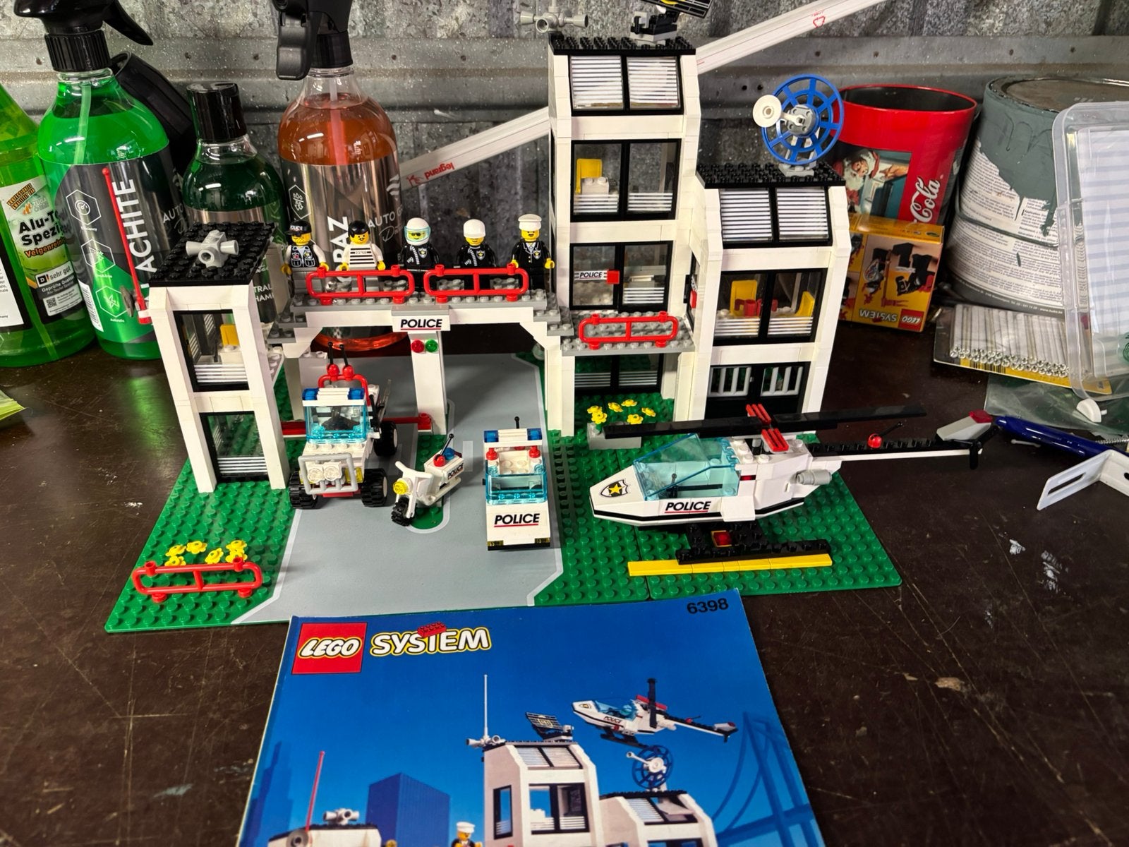 Lego 6398 Centraal Politiebureau, Compleet, Lego, Ophalen of Verzenden, Zo goed als nieuw