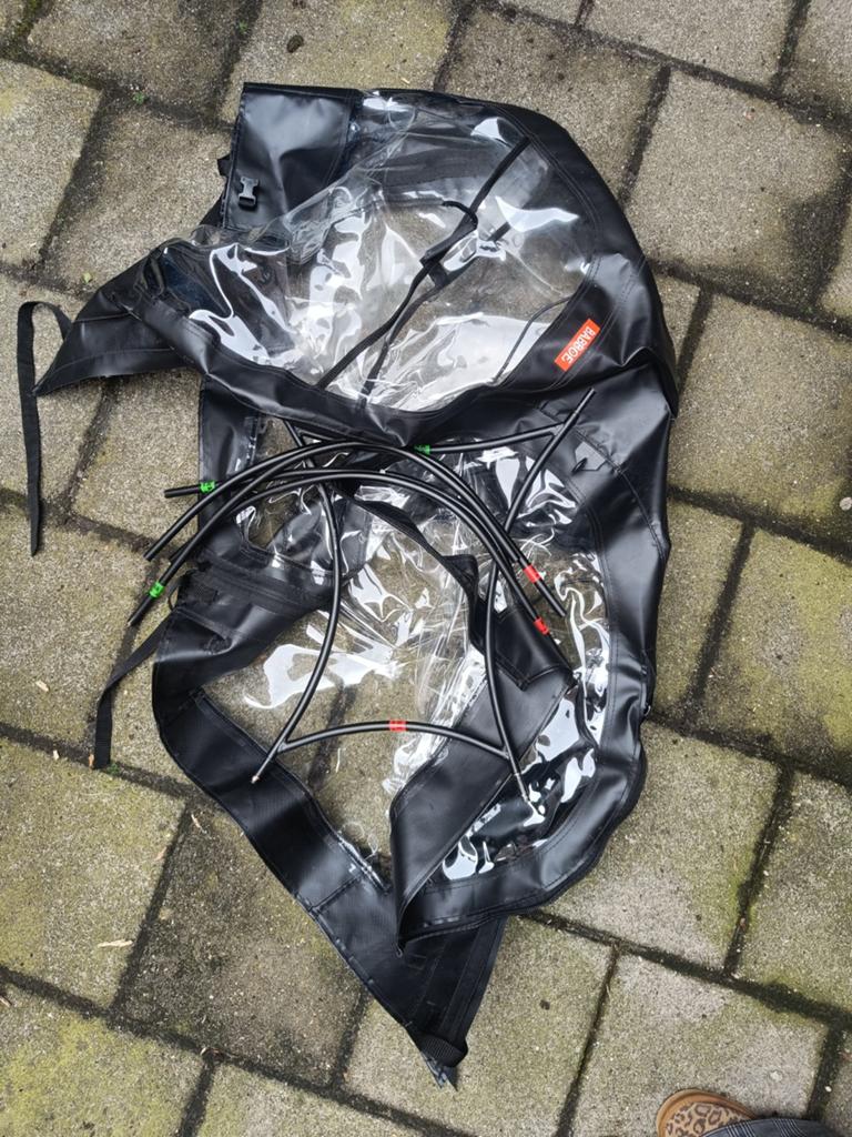 Babboe city regenkap bakfiets, Ophalen of Verzenden, Zo goed als nieuw