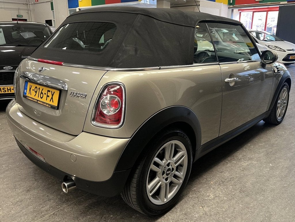 Mini Mini Cabrio 1.6 Cooper Pepper 2e eigenaar - Airco - Cru, Auto's, Mini, Euro 5, Gebruikt, 4 cilinders, Cabriolet