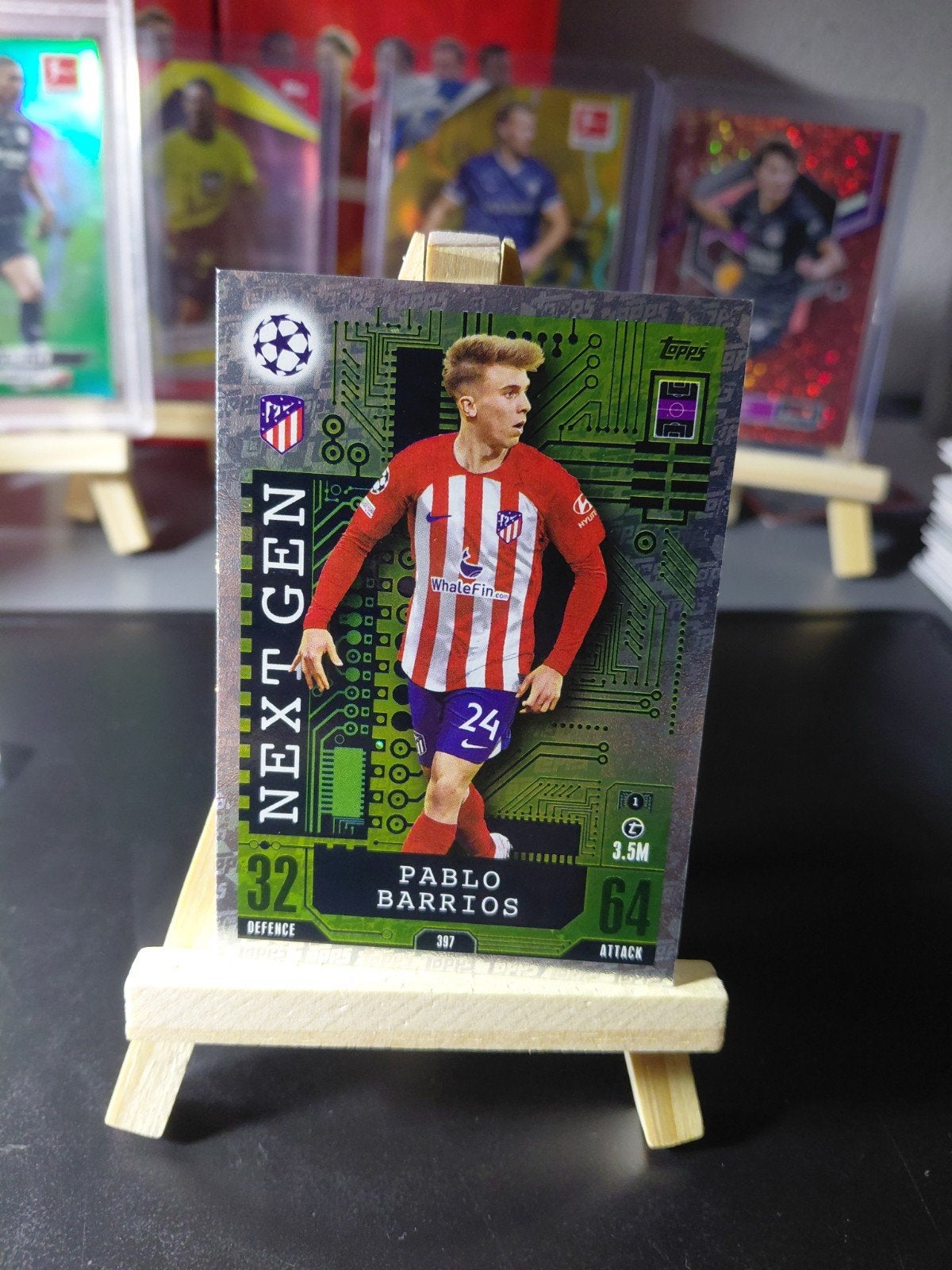 pablo barrios (next gen) topps, Ophalen of Verzenden, Nieuw, Buitenlandse clubs, Spelerskaart