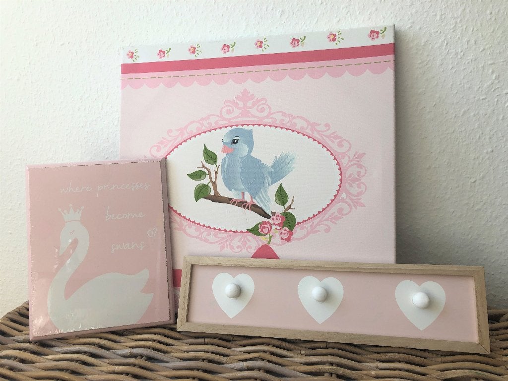 Leuke decoratie meisjeskamer roze, Ophalen, Nieuw, Wanddecoratie