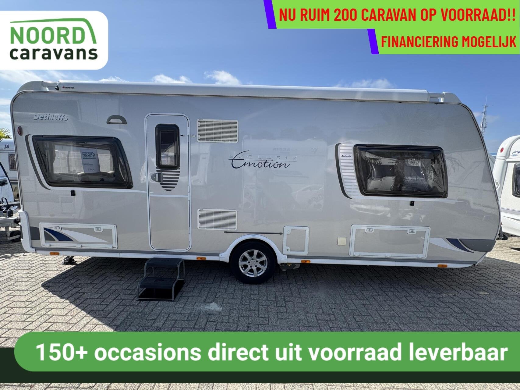 Dethleffs EXCLUSIVE EDITION, FRANSBED, AIRCO, LUIFEL,MOVER, Rondzit, Hordeur, 7 tot 8 meter, Bedrijf