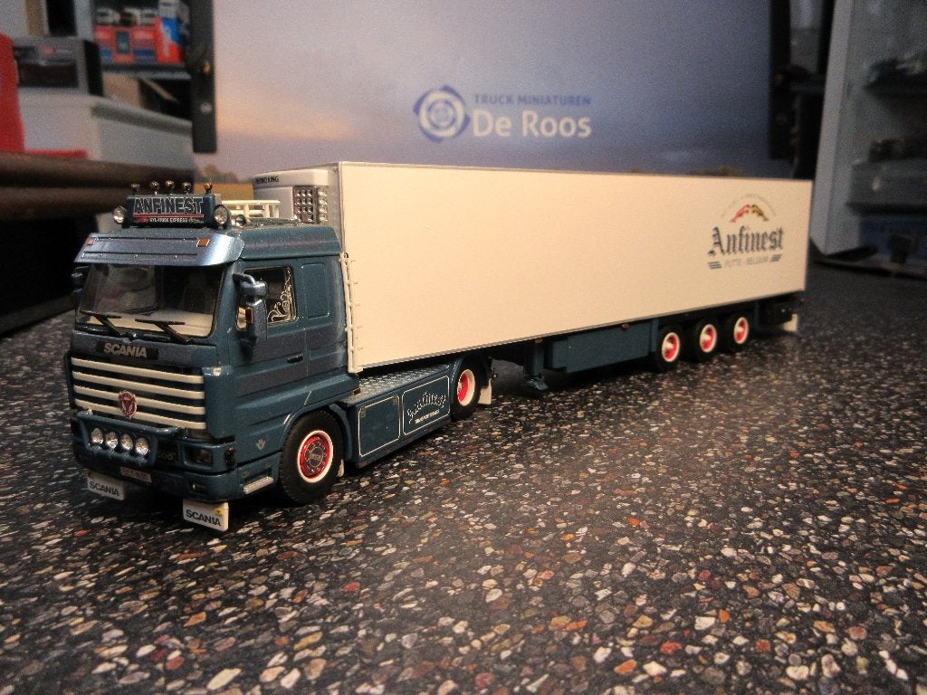 WSI Scania 143 Anfinest met certificaat, Ophalen of Verzenden, Nieuw, Bus of Vrachtwagen, Wsi