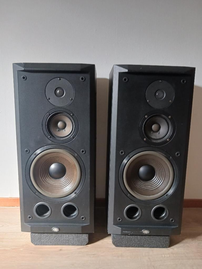BNS Bronx 3 luidsprekers, Audio, Tv en Foto, Luidsprekers, Gebruikt, 120 watt of meer, Front, Rear of Stereo speakers, Ophalen