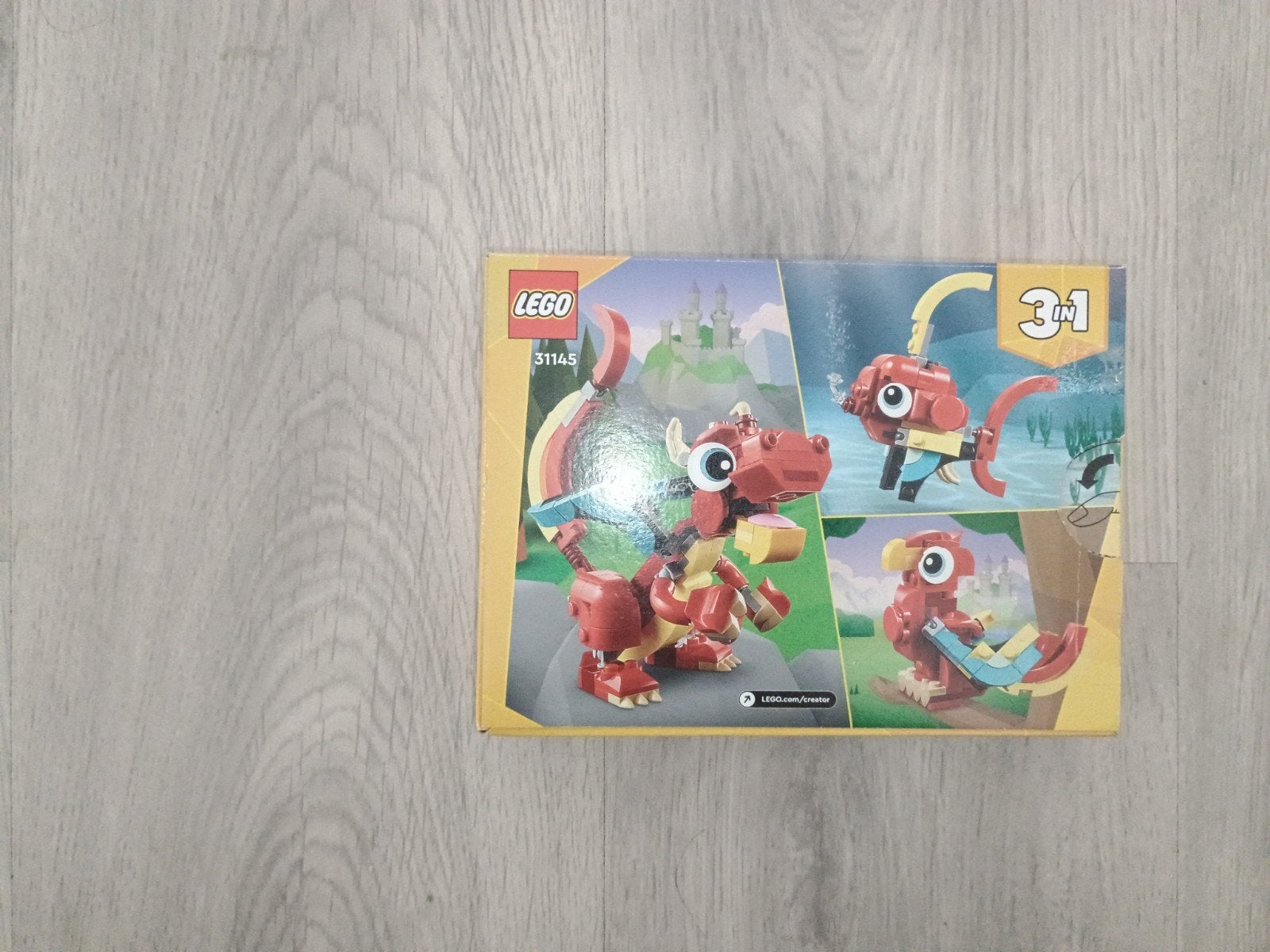 LEGO Creator 31145 Rode Draak 3-in-1 set, Lego, Nieuw, Ophalen of Verzenden, Ongeopend/sealed