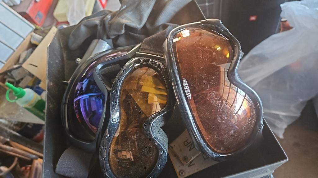 3x race/cross brillen, Ophalen of Verzenden