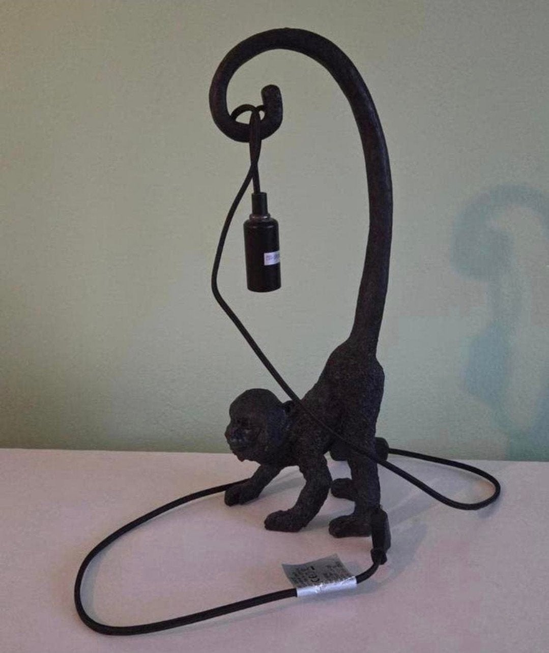 Lamp aap, Ophalen of Verzenden, Gebruikt, Figuurlamp, E14 (klein)