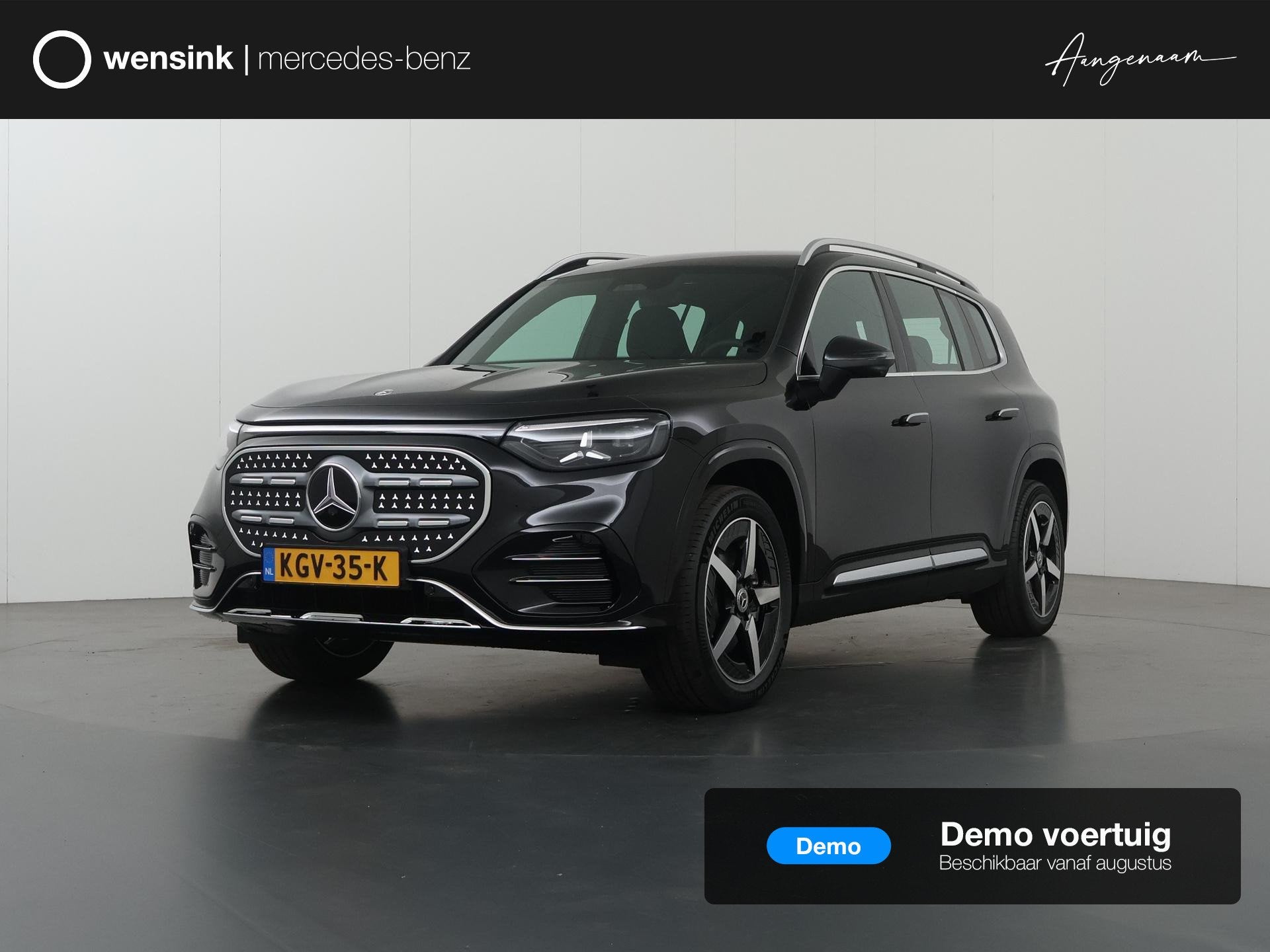 Mercedes-Benz GLB 250+ Business Solution AMG 85.5 kWh | 29-0, Auto's, 2095 kg, Achterwielaandrijving, Zwart, 607 km