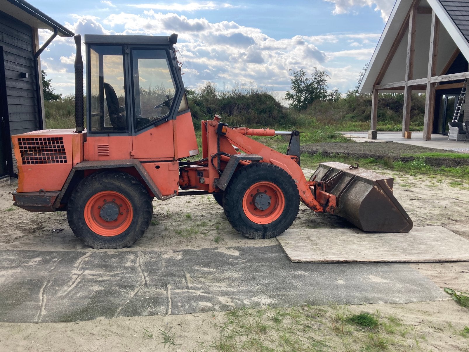 Atlas 52D Shovel, 1991; Bak; Palletvorken; NL kenteken, Ophalen, Wiellader of Shovel