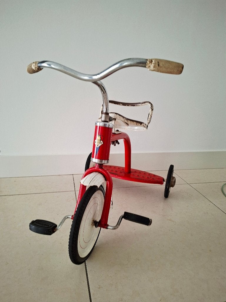 vintage driewieler kinderfietsje (Den Duyl), Ophalen of Verzenden, Gebruikt, Rij- of Hobbelspeelgoed