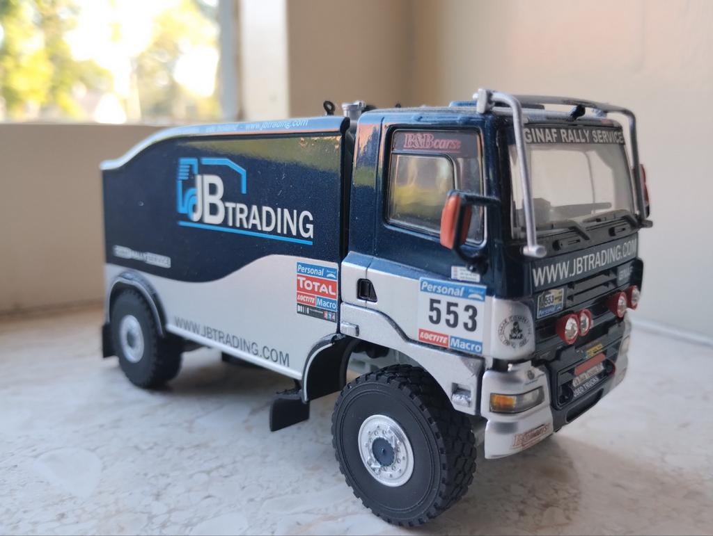Te koop  WSI Dakar Ginaf van team JB uit ede, Hobby en Vrije tijd, Modelauto's | 1:50, Ophalen of Verzenden, Zo goed als nieuw
