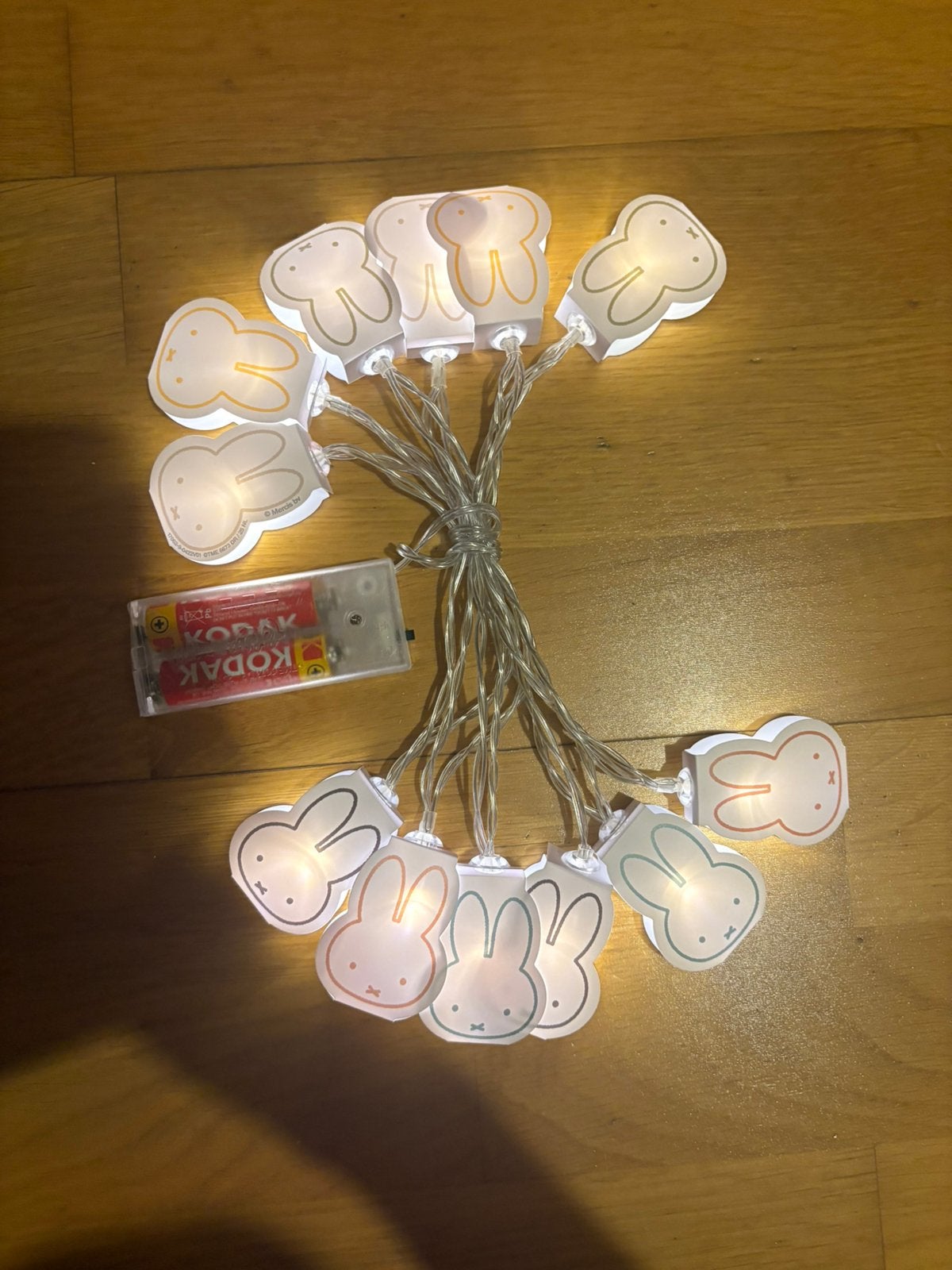 Nijntje lampjes, Kinderen en Baby's, Kinderkamer | Inrichting en Decoratie, Ophalen of Verzenden, Zo goed als nieuw, Lamp