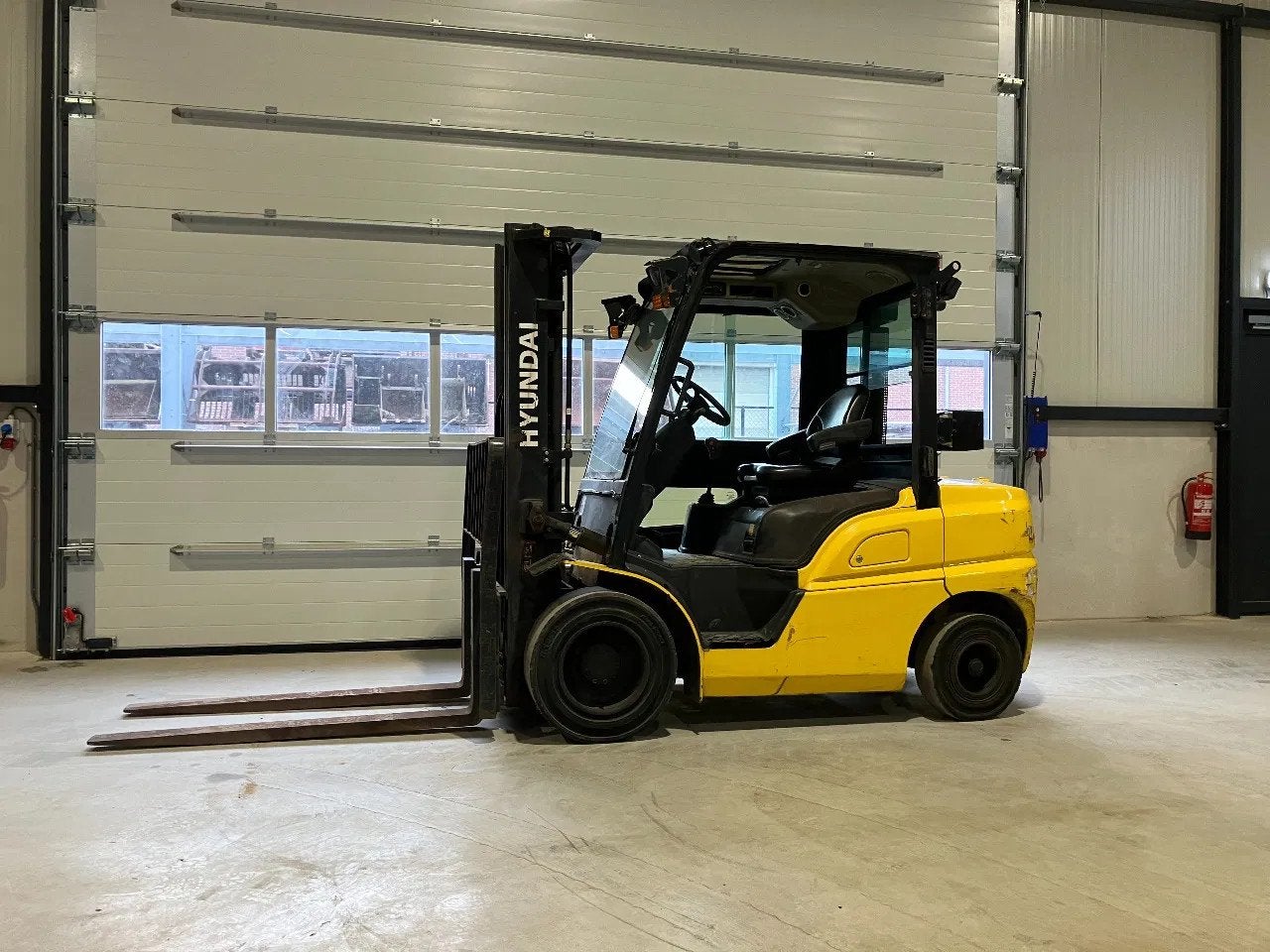 Hyundai 30D-9E diesel heftruck (bj 2017), Zakelijke goederen, Overige aandrijving, Heftruck, Hyundai