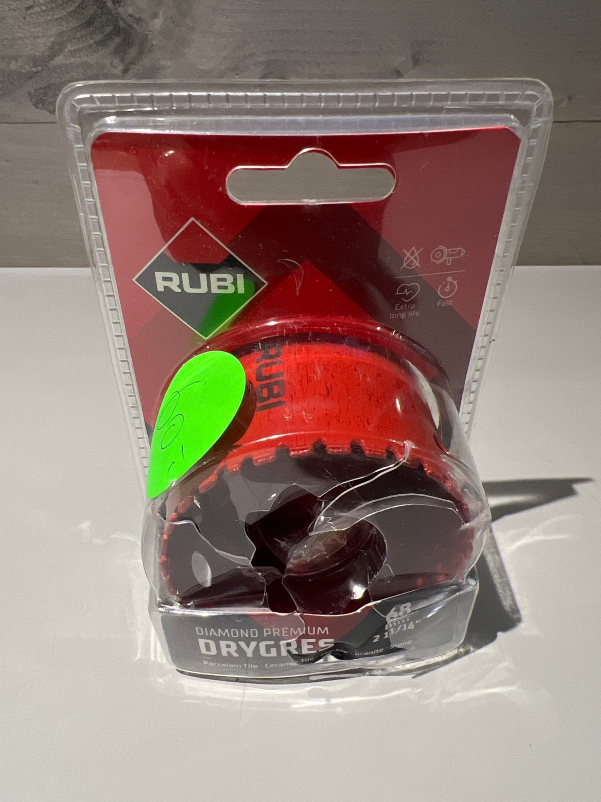 Rubi Diamond Premium Drygres gatenzaag 68mm, N, N, Nieuw, Ophalen of Verzenden