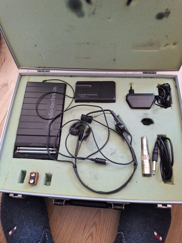 Audio-Technica ATW-T21 Draadloze Headset Systeem, Ophalen, In-ear, Gebruikt, Audio-Technica